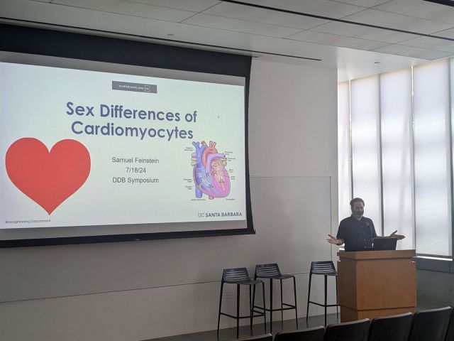 DDB Trainee Sam Feinstein Presents on His Research